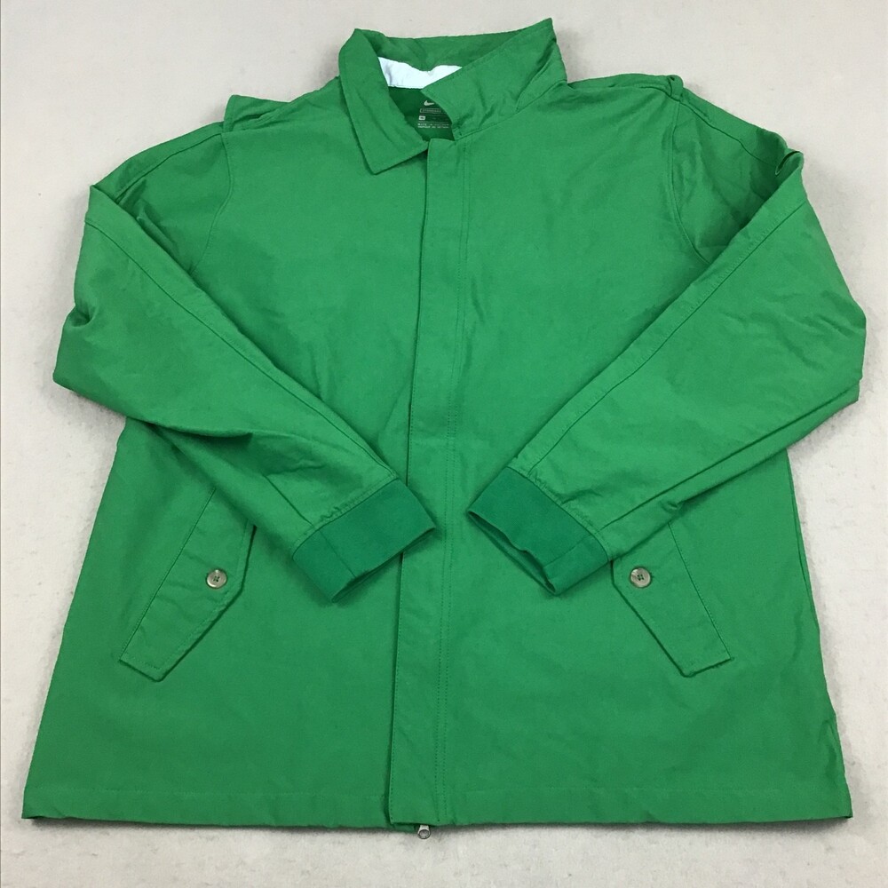 Nike Jacket Men Extra Large Green Golf Repel Player Standard Fit Full Zip XL